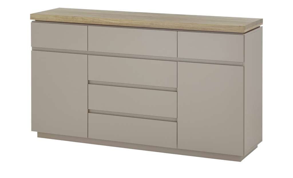 Sideboard  Palamos ¦ grau ¦ Maße (cm): B: 150 H: 86 T: 40 Kommoden & Sideboards > Kommoden - Höffner