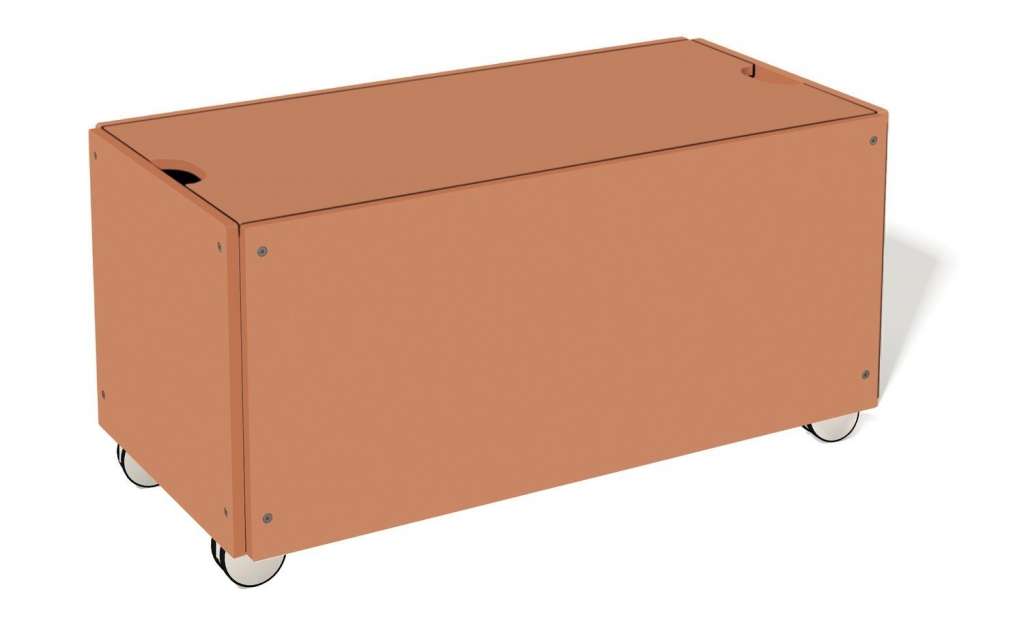 Müller Möbelwerkstätten - Bettkasten zur Stapelliege - Apricotbraun - KOMFORT - 93 x 46,8 - indoor