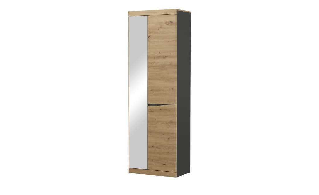 Garderobenschrank  Turino Neo ¦ holzfarben ¦ Maße (cm): B: 65 H: 196,5 T: 39,9 Schränke > Dielenschränke - Höffner