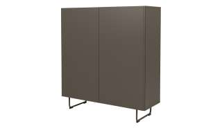 Highboard  Parlasco ¦ braun ¦ Maße (cm): B: 120 H: 131 T: 43 Kommoden & Sideboards > Highboards - Höffner