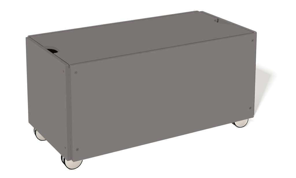 Müller Möbelwerkstätten - Bettkasten zur Stapelliege - Anthrazitgrau - KOMFORT - 93 x 46,8 - indoor