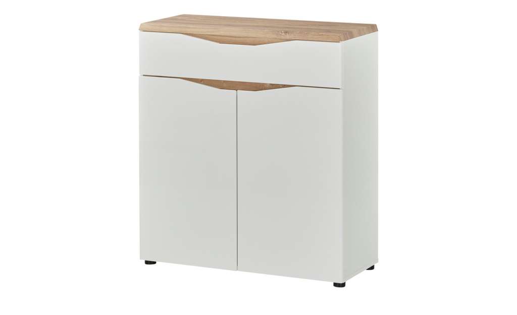 Schuhkommode  Tango ¦ weiß ¦ Maße (cm): B: 91 H: 100 T: 38 Garderoben & Kleiderstangen > Schuhschränke - Höffner