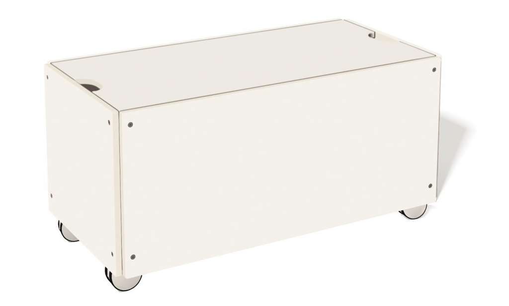 Müller Möbelwerkstätten - Bettkasten zur Stapelliege - Reinweiß - KOMFORT - 103 x 46,8 - indoor
