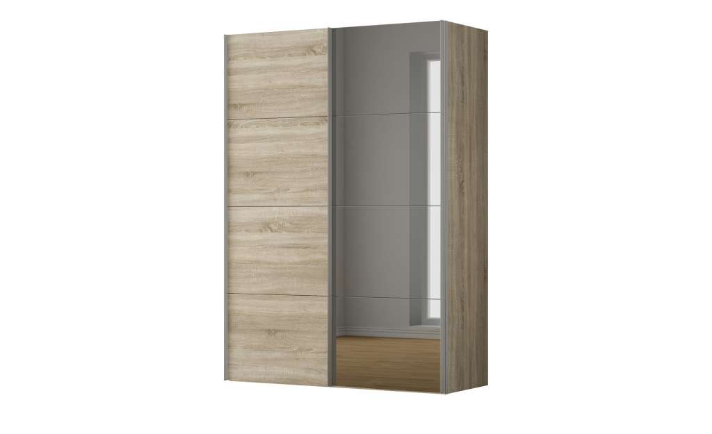 Dreamer eXpress Schwebetürenschrank  Dreamer ¦ holzfarben ¦ Maße (cm): B: 150 H: 236 T: 68 Schränke > Kleiderschränke > Schwebetürenschränke - Höffner