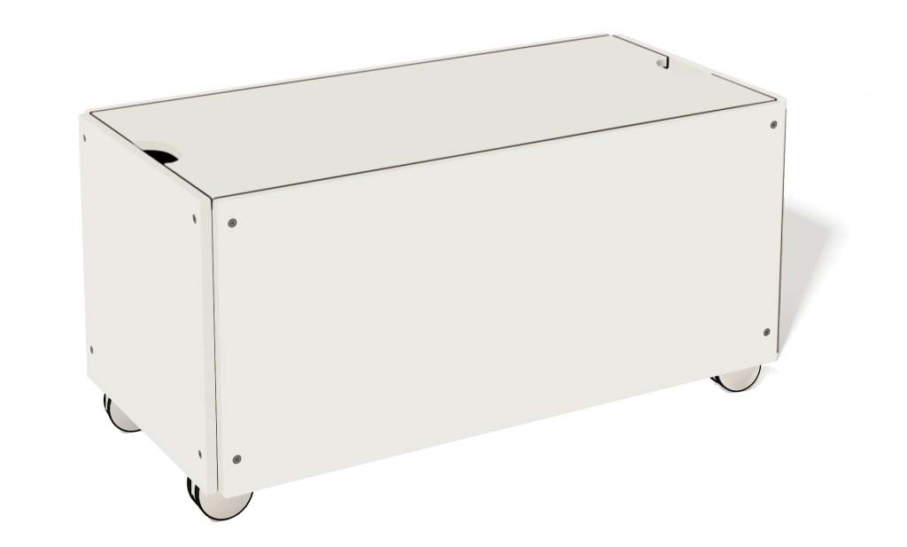 Müller Möbelwerkstätten - Bettkasten zur Stapelliege - Brillantgelb - KOMFORT - 103 x 46,8 - indoor