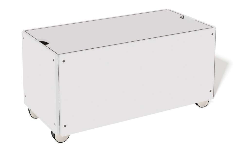 Müller Möbelwerkstätten - Bettkasten zur Stapelliege - Winterweiß - KOMFORT - 103 x 46,8 - indoor