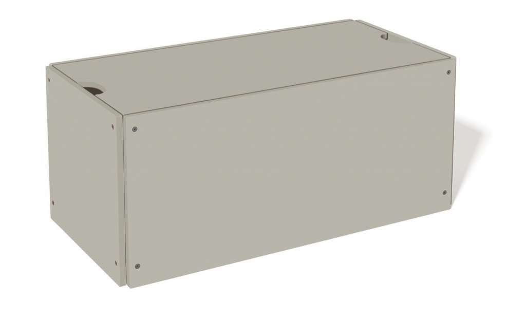 Müller Möbelwerkstätten - Bettkasten zur Stapelliege - Kieselgrau - KLASSIK - 93 x 46,8 - indoor
