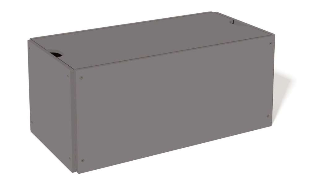 Müller Möbelwerkstätten - Bettkasten zur Stapelliege - Anthrazitgrau - KLASSIK - 93 x 46,8 - indoor