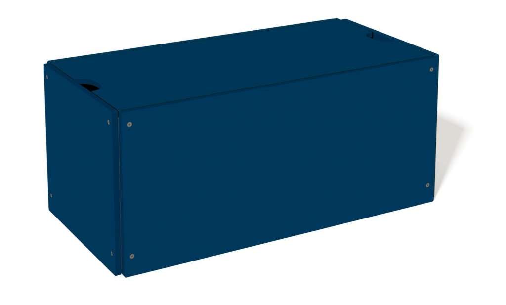 Müller Möbelwerkstätten - Bettkasten zur Stapelliege - Sattblau - KLASSIK - 103 x 46,8 - indoor