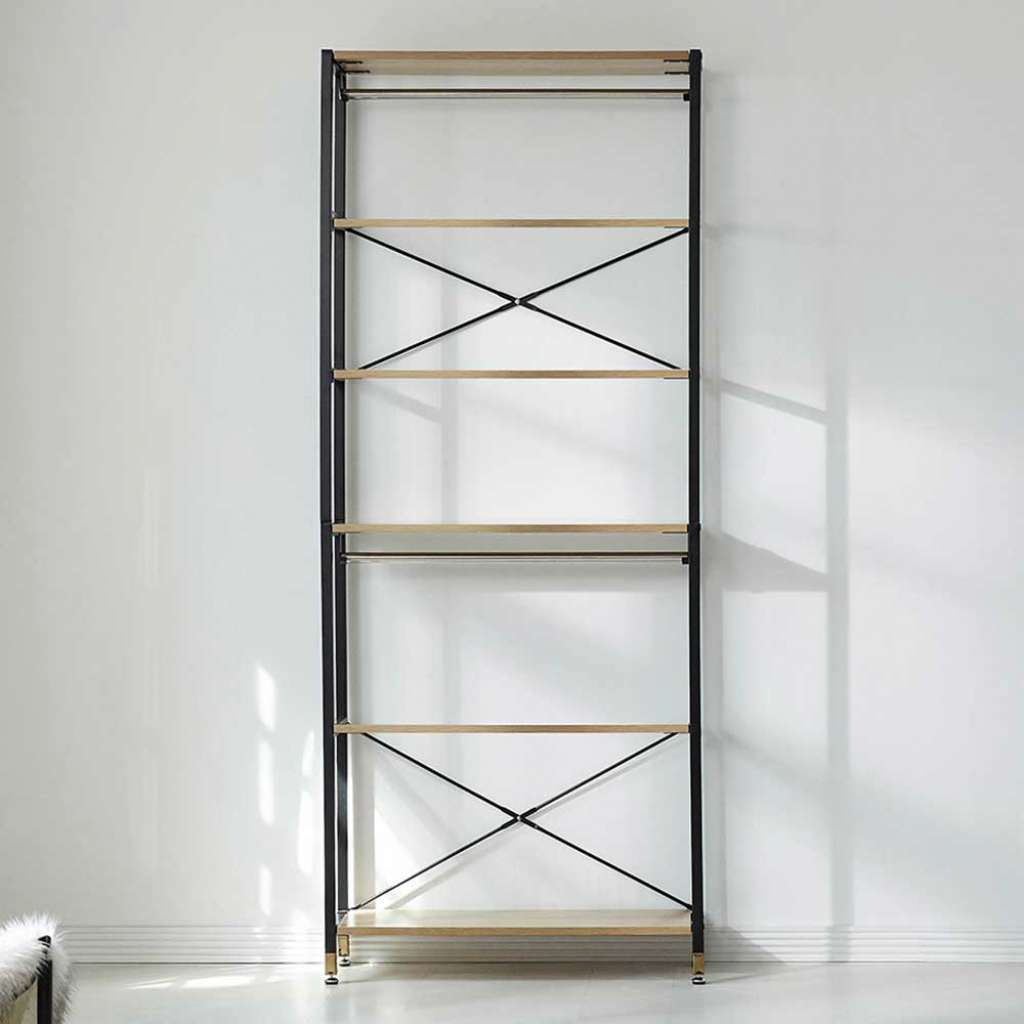 Garderobenregal mit Kleiderstangen Industry und Loft Stil