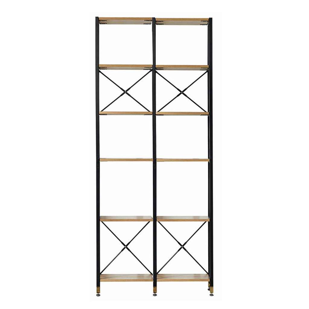 Flur Regal im Industry und Loft Stil 210 cm hoch - 90 cm breit