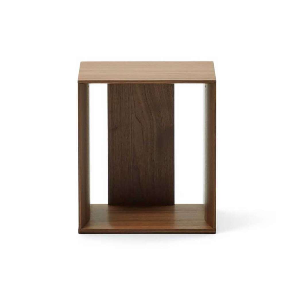 Bücher Regal Modul in Nussbaumfarben Furnier 34x38x30 cm