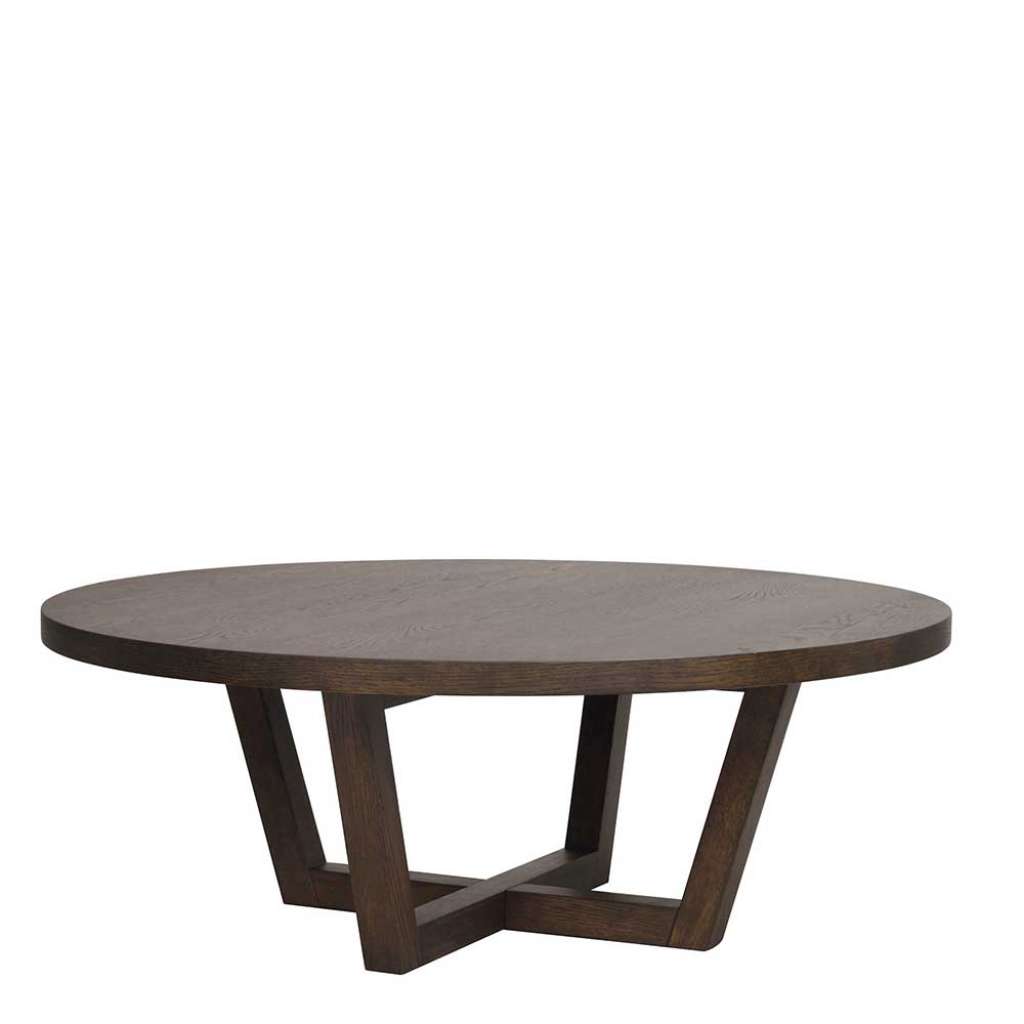 Moderner Couchtisch in Eiche Braun 110 cm breit