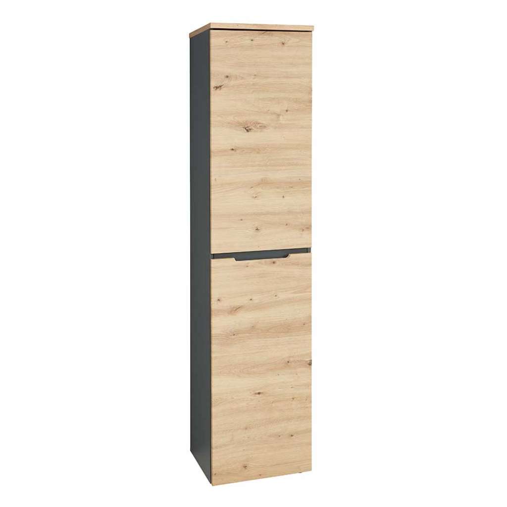 Aktenordnerschrank hoch in modernem Design zwei Drehtüren