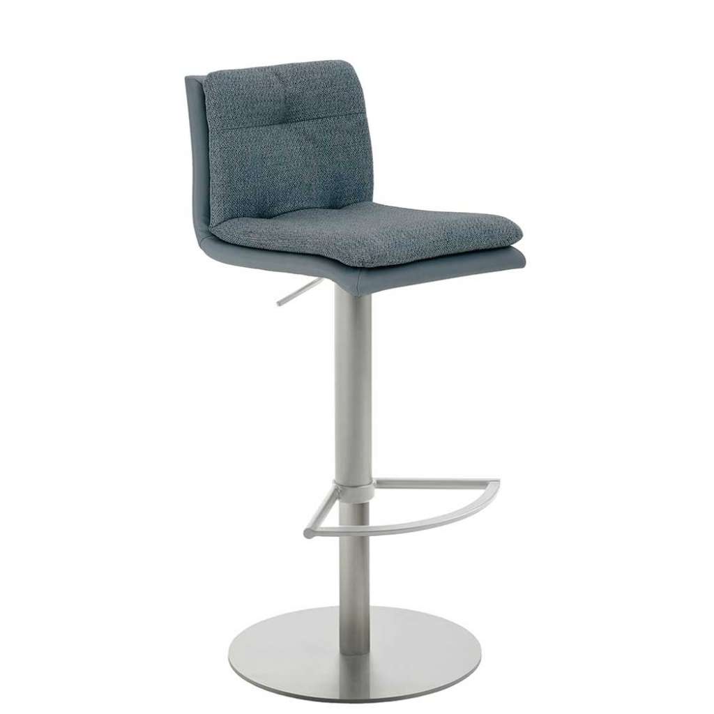 Tresenstuhl mit Rückenlehne in modernem Design drehbar