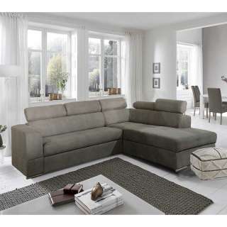 Moderne Schlafcouch mit verstellbaren Kopfstützen 47 cm Sitzhöhe