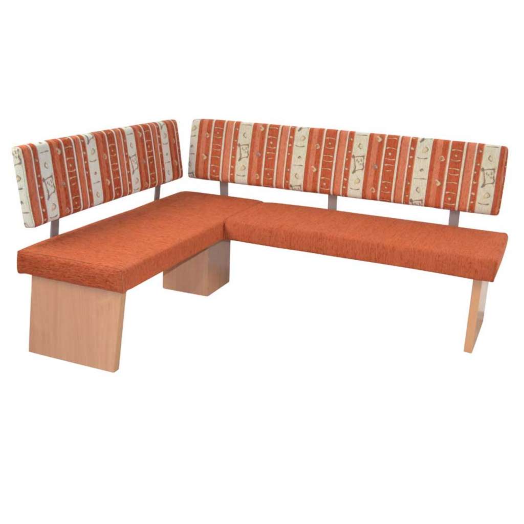 Esszimmer Eckbank in modernem Design 180 cm breit - 140 cm tief