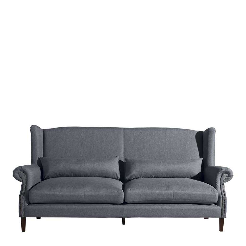 Wohnzimmer Sofa Jeansblau mit drei Sitzplätzen 234 cm breit