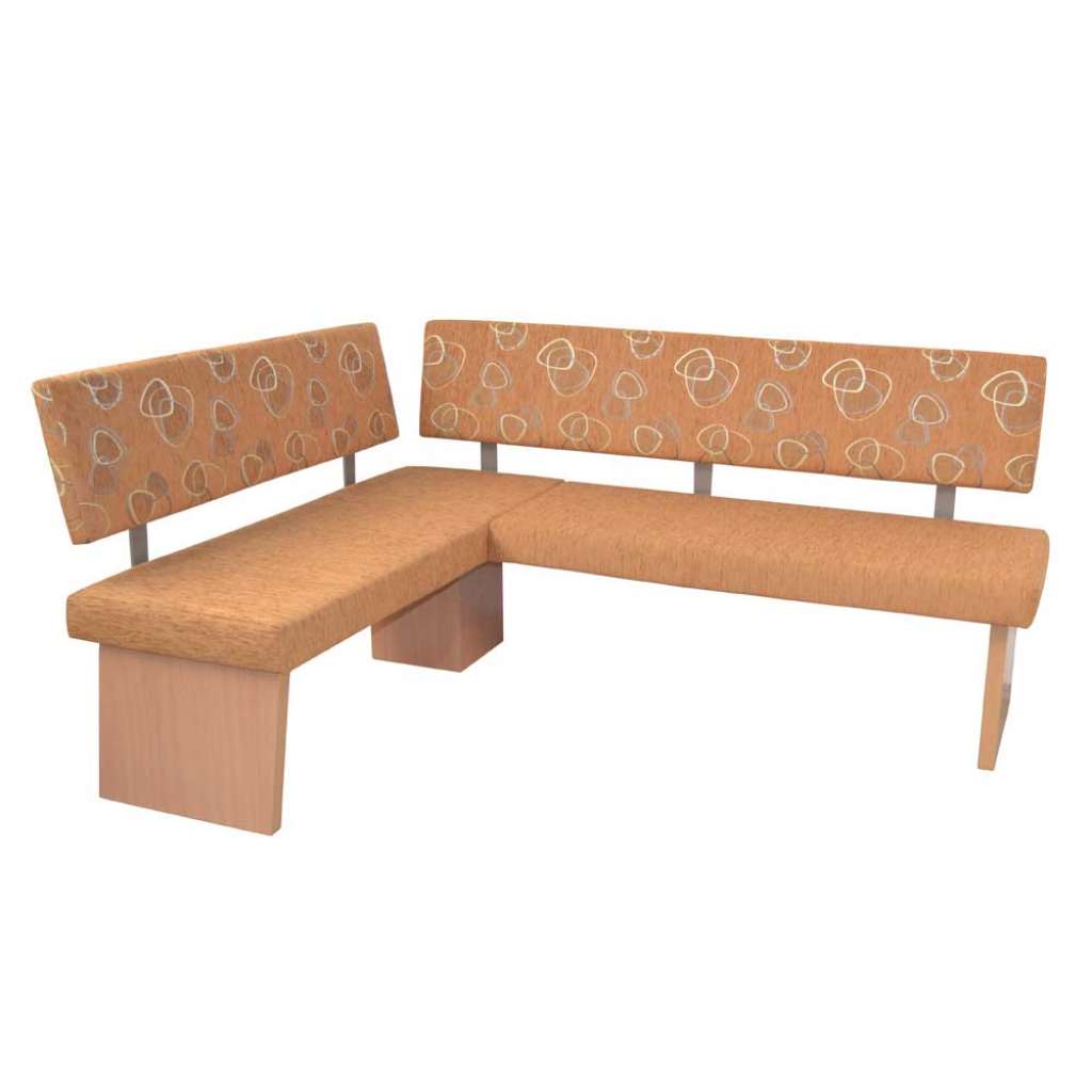 Esszimmersitzecke modern in Braun und Buchefarben 180 cm breit