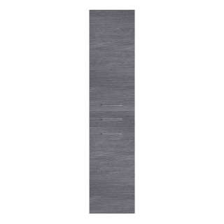 Badhochschrank in Holzoptik Dunkelgrau Made in Germany
