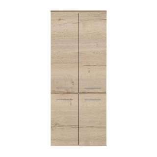 Midischrank montiert in Eiche Bianco Touchwood Made in Germany