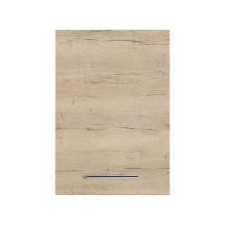 Hängeschrank mit Glasböden in Eiche Bianco Made in Germany