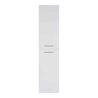 Badhochschrank mit Klappe für Wäsche 179 cm hoch - 40 cm breit