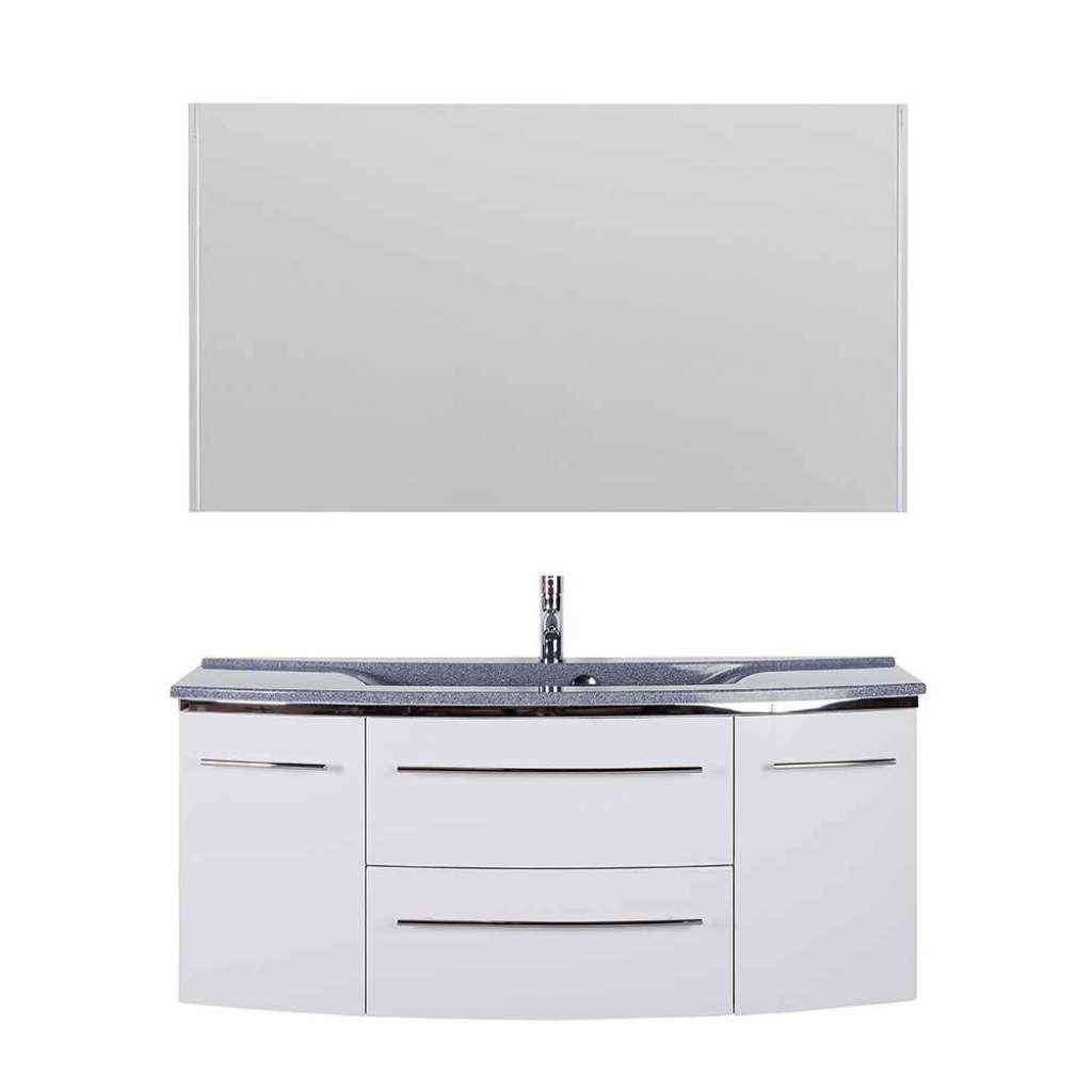 Badmöbelset mit Becken in modernem Design Made in Germany (zweiteilig)