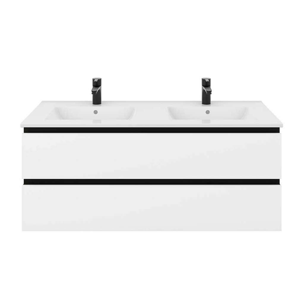 2 Personen Waschtisch Made in Germany inklusive Becken