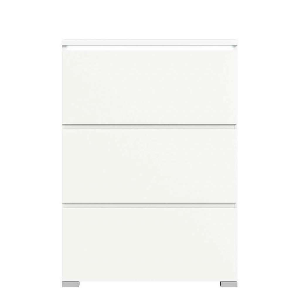 Schuh Klappschrank weiss modern 95 cm breit 127 cm hoch