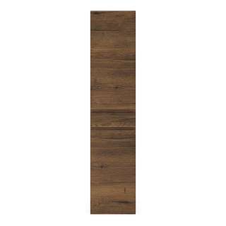 Hochschrank für Badezimmer in Eiche dunkel Made in Germany