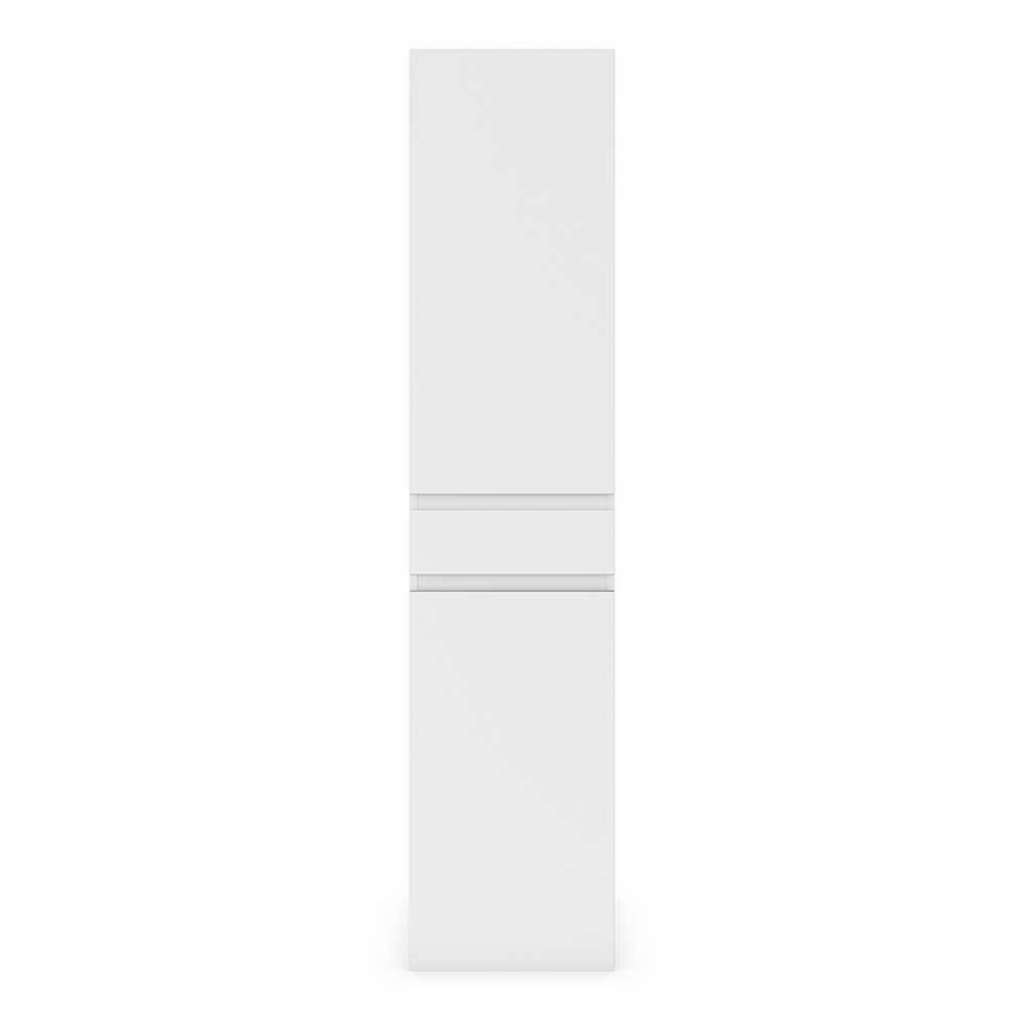 Bad Hochschrank weiss mit einer Schublade die Wandmontage