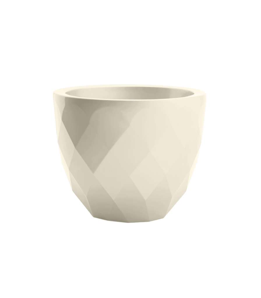 Vondom - VASES Blumentopf klein - ecru - Ø 14 x 12 cm - lackiert - outdoor