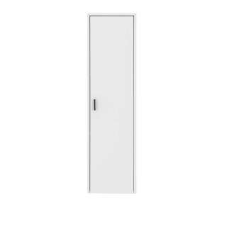 Wohnzimmerhängeschrank in Weiß matt 120 cm hoch - 33 cm breit
