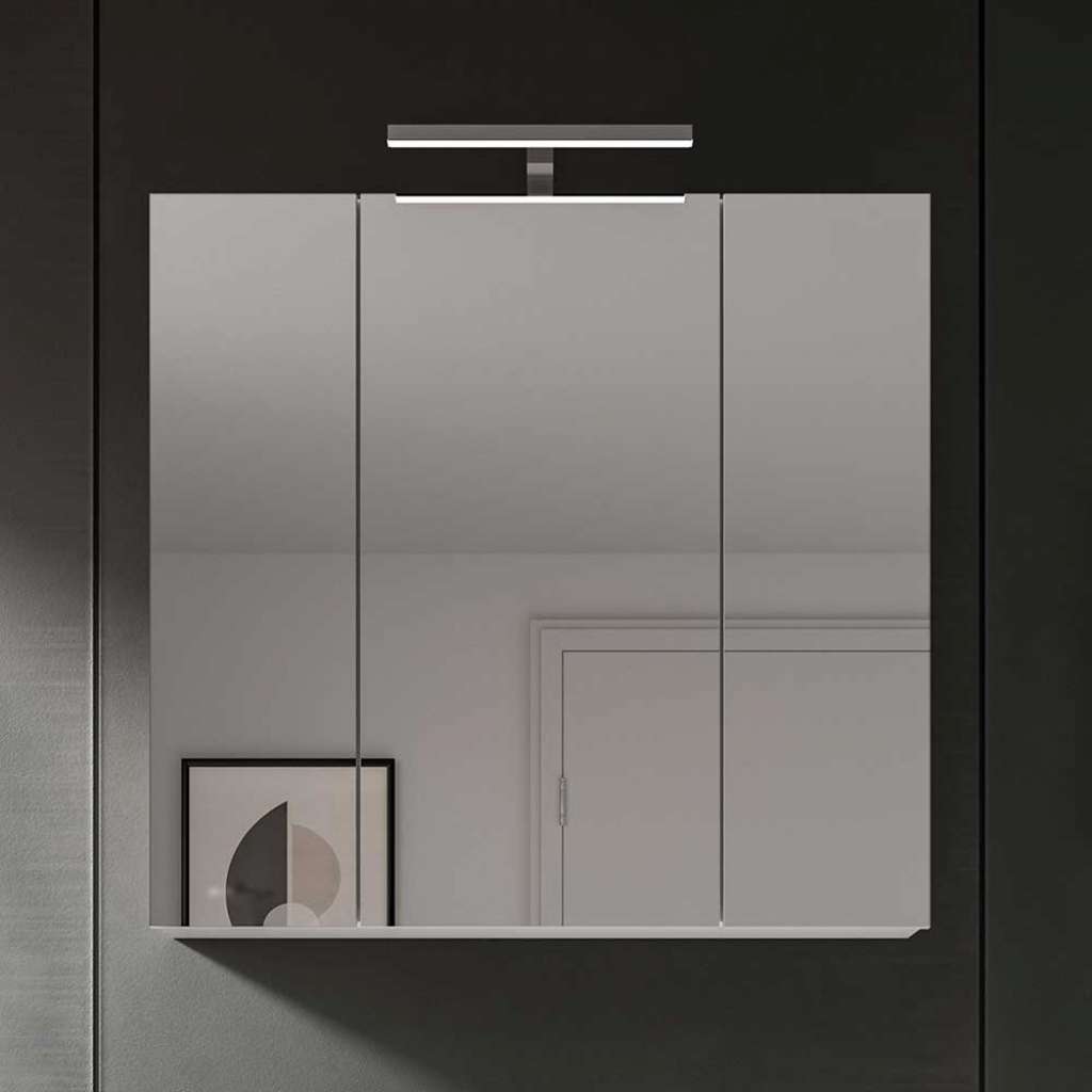 Spiegelschrank in modernem Design die Wandmontage