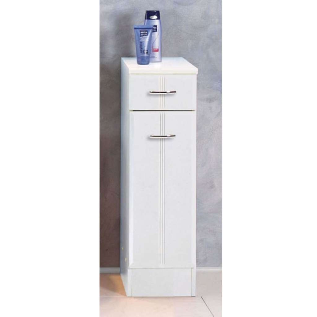 Badezimmer-Unterschrank in Weiß