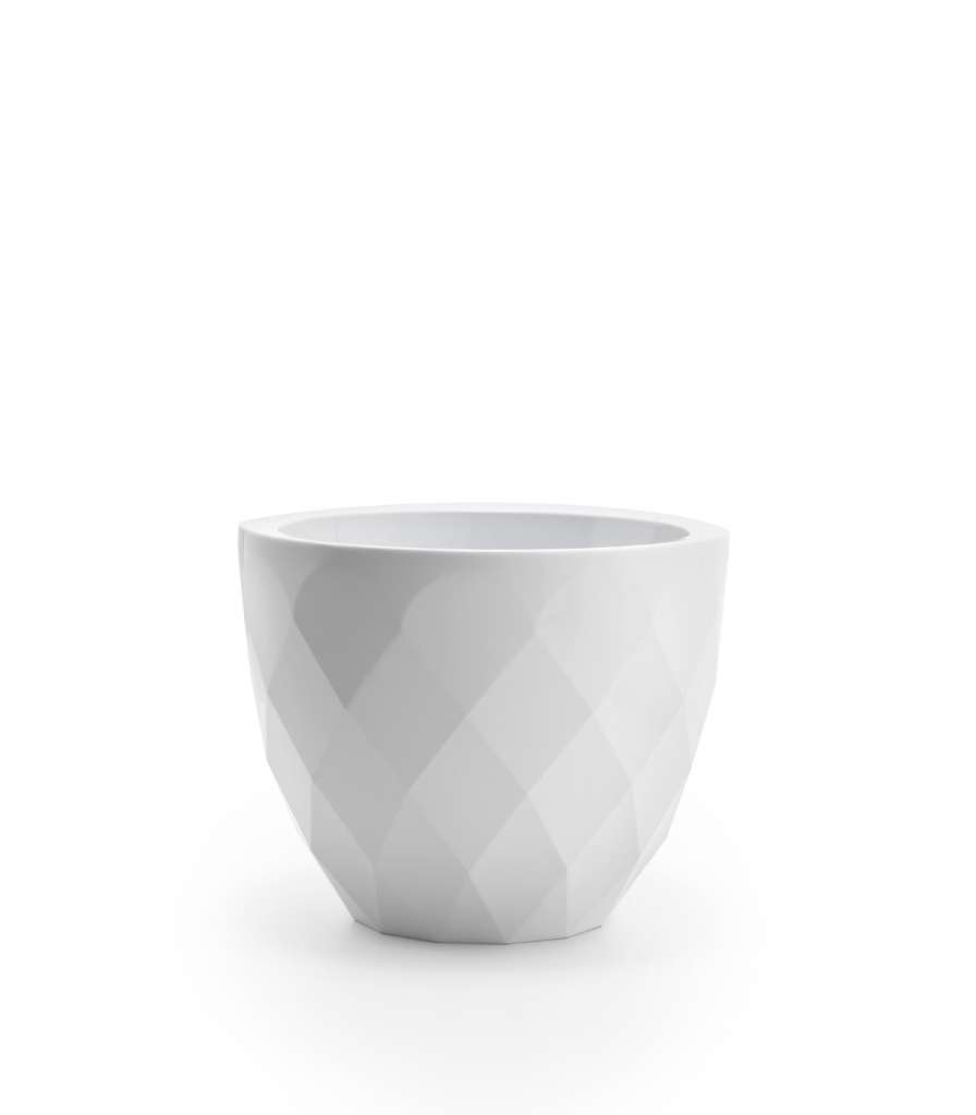 Vondom - VASES Blumentopf klein - weiß - Ø 18 x 15 cm - Basic - outdoor