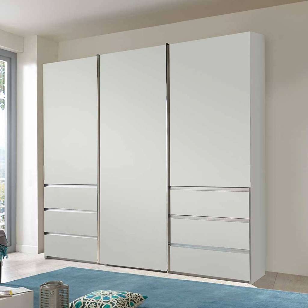 Gleittürenschrank mit sechs Schubladen modernem Design