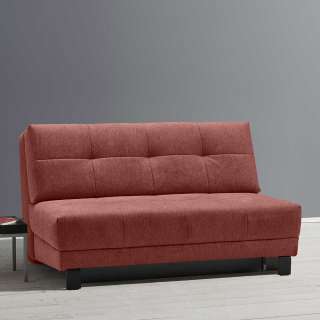 2er Schlafsofa mit Faltmechanik Vierfußgestell aus Metall
