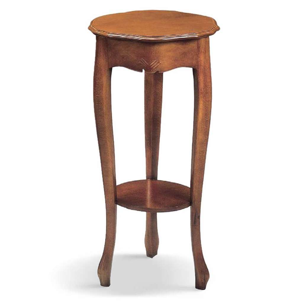 Beistelltisch im klassischen Stil runder Tischplatte