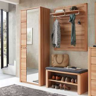 Garderobe Flur mit Hutablage Schuhschrank (dreiteilig)