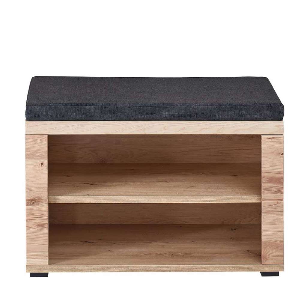 Garderobenbank Flur in Eschefarben Wildeichefarben