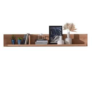Wohnzimmer Regal in modernem Design Wildeichefarben und Eschefarben