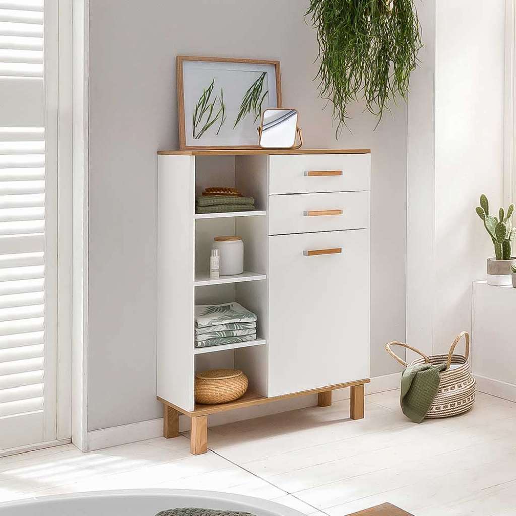 Badezimmermidischrank im Skandi Design Made in Germany