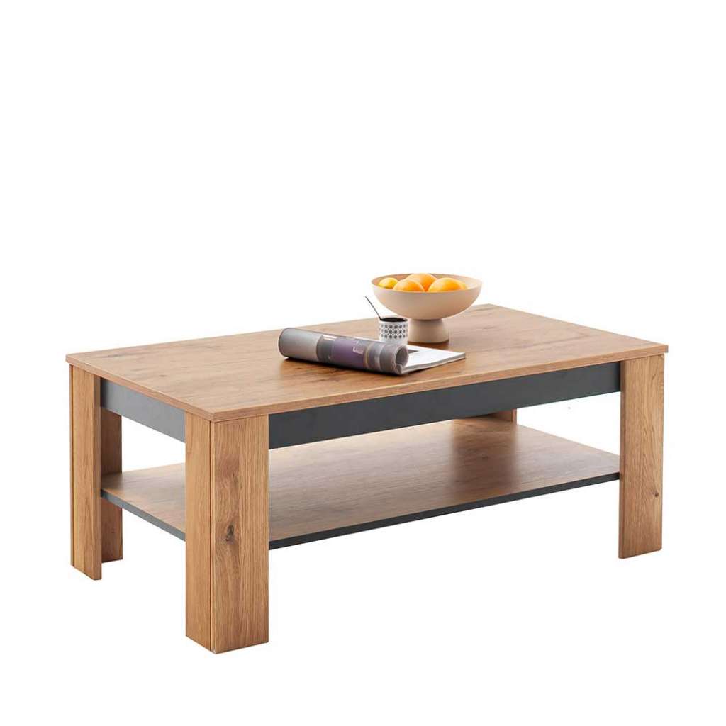 Sofa Tisch in modernem Design Wildeichefarben