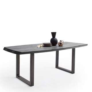 Esstisch in Akazie Grau Industry und Loft Stil