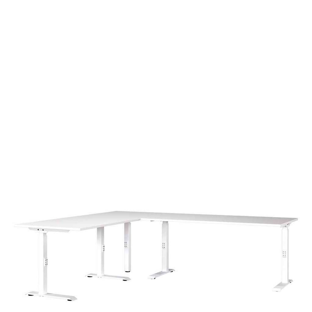 Schreibtisch Computerecktisch höhenverstellbar - Made in Germany