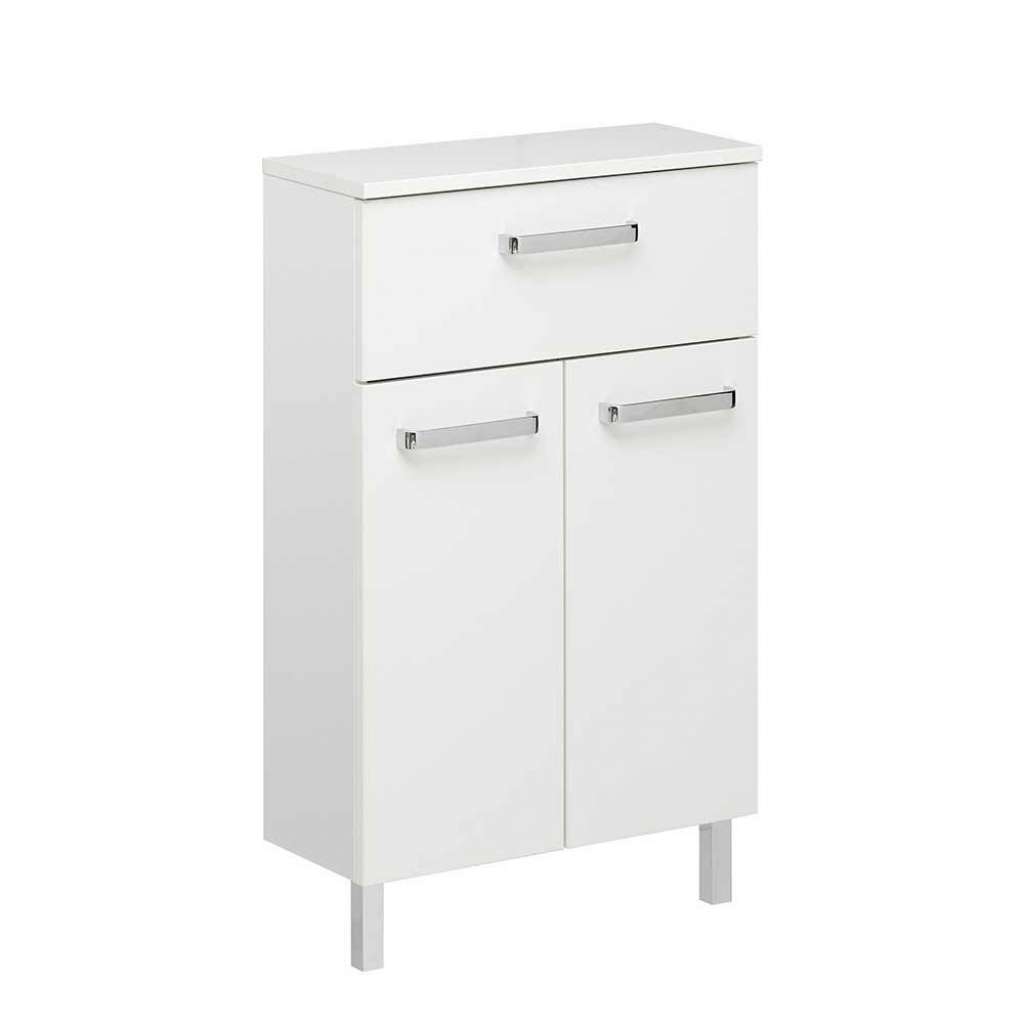 Badschrank Unterschrank mit einer Schublade und Drehtüren