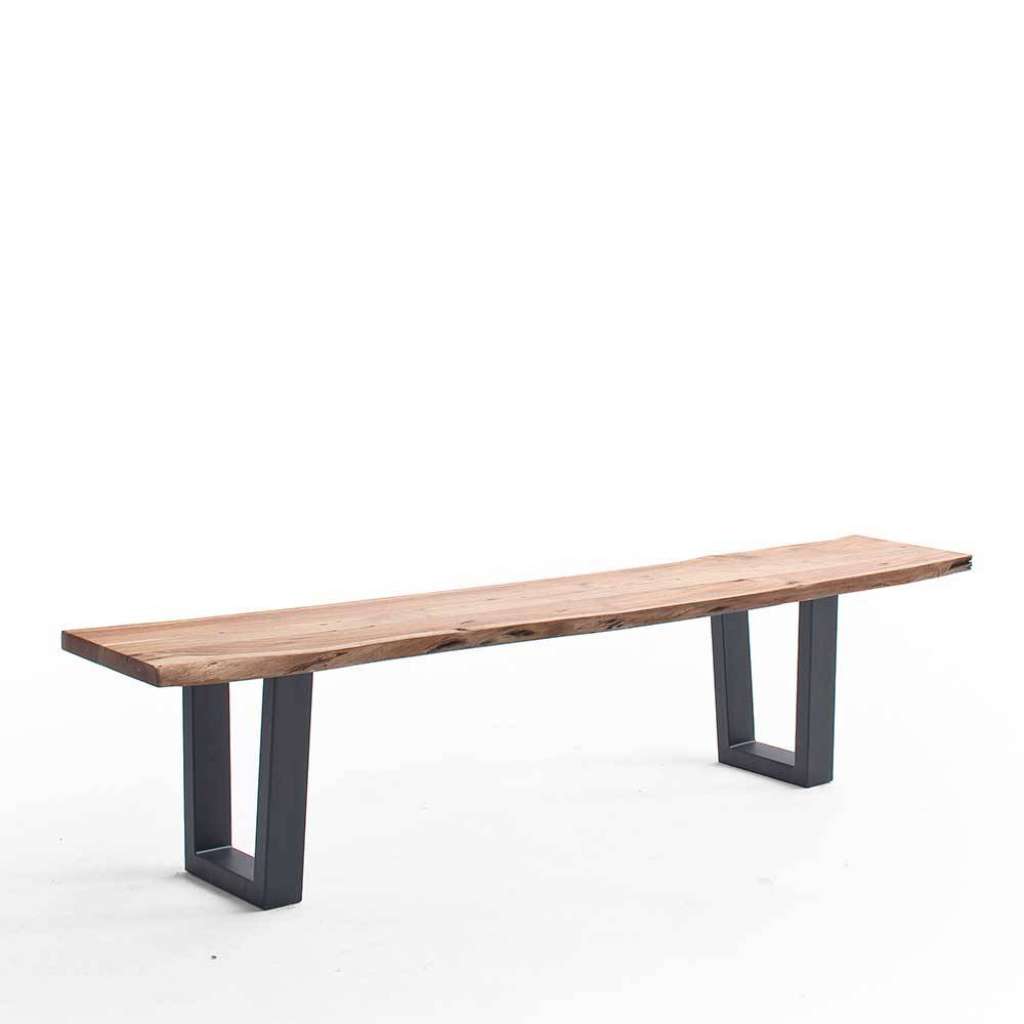 Esszimmerbank Sitzbank im Industry und Loft Stil 47 cm Sitzhöhe