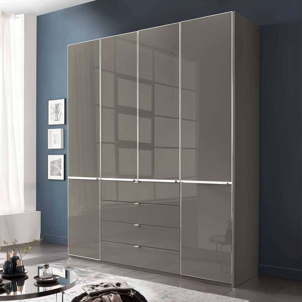 Kleiderschrank Schlafzimmerschrank mit vier Schubladen Made in Germany
